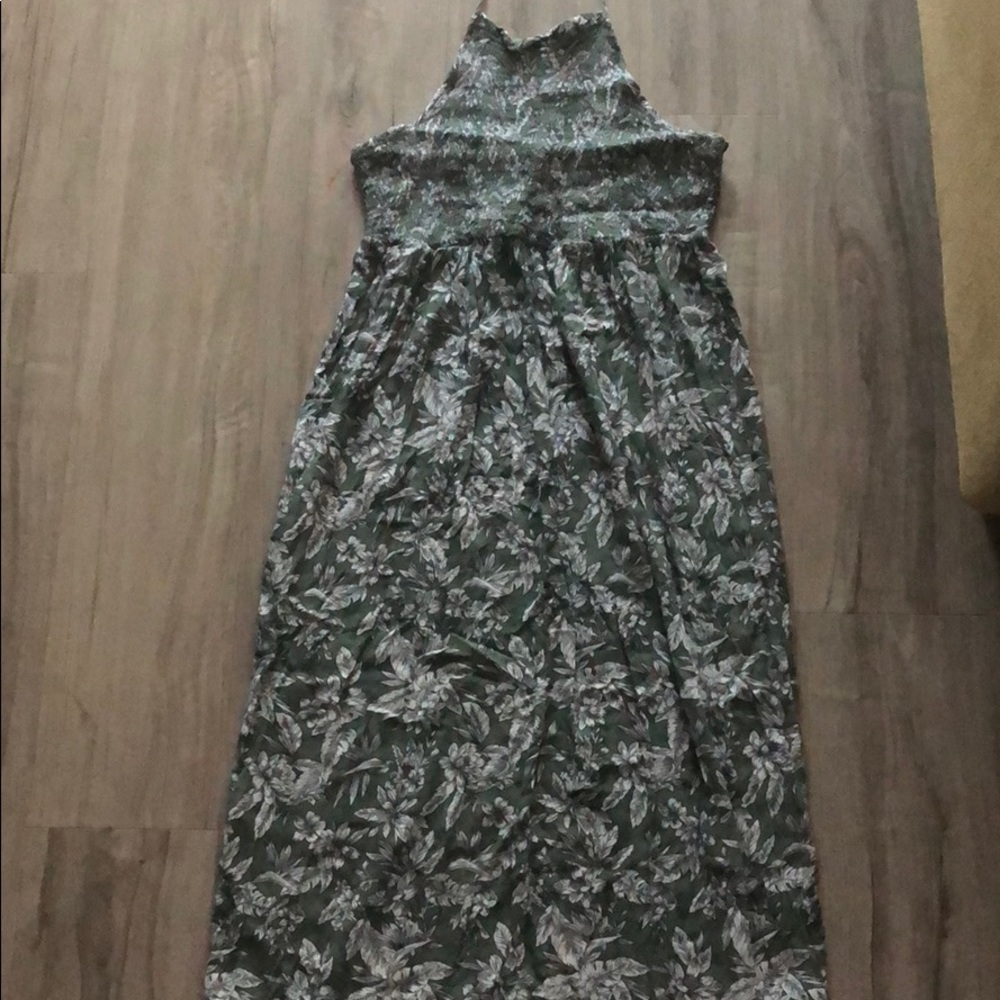 Forever 21+ Halter Smock Maxi Dress